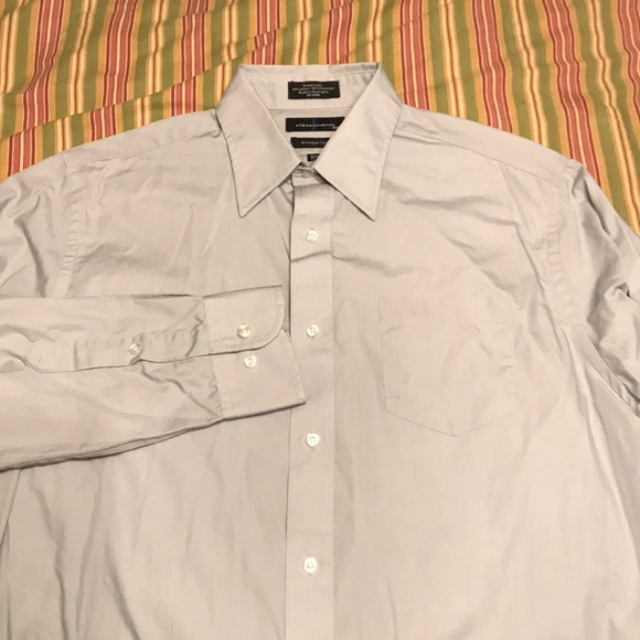 Gray button down dress shirt - Picture 2 of 2